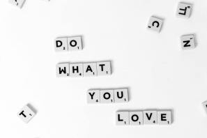 white tiles with letters on white surface