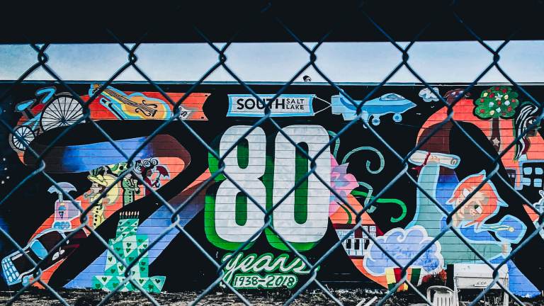 Street art joy found in South Salt Lake.