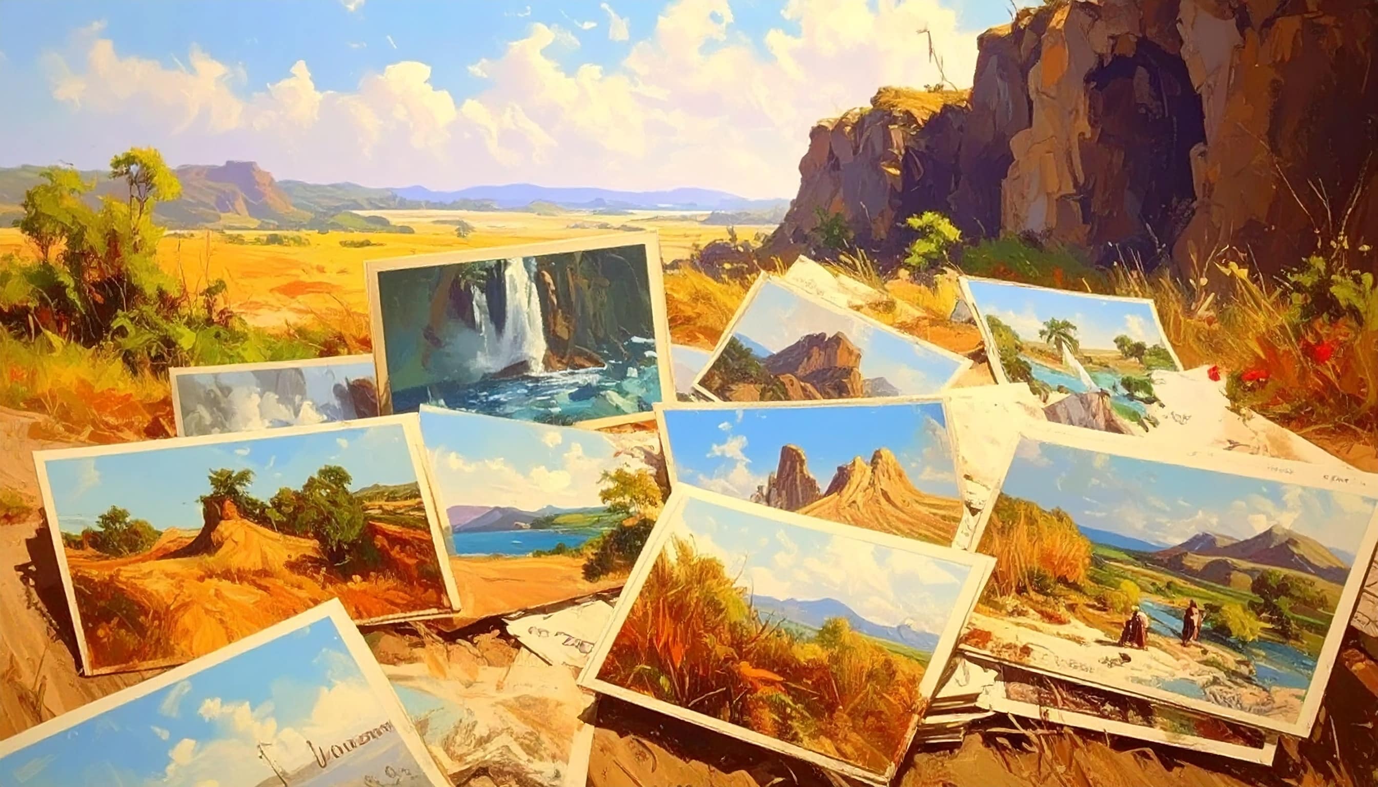 Get out and see the world.