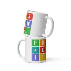 Poets Know It White Glossy Mug